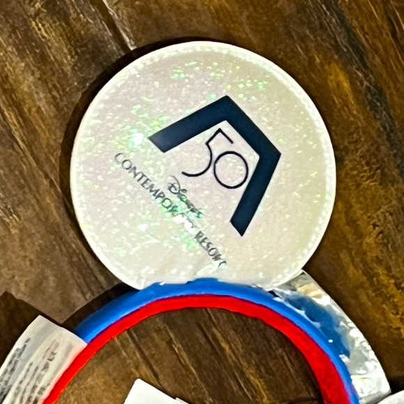 ✨ Disney Parks Loungefly 50th Celebration Contempory Resort Mickey Ears ✨ NWT - Picture 8 of 8